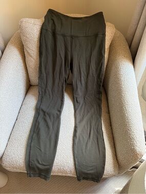 lululemon athletica Olive Green High-Rise / Thick Leggings